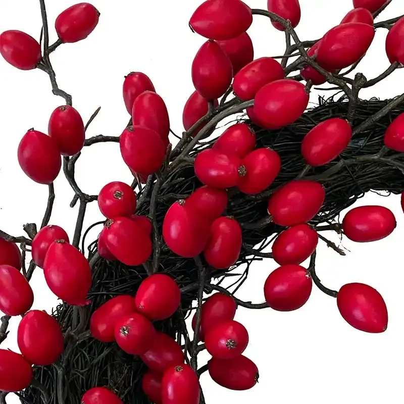 Tranebær krans, 50cm, kunstig krans