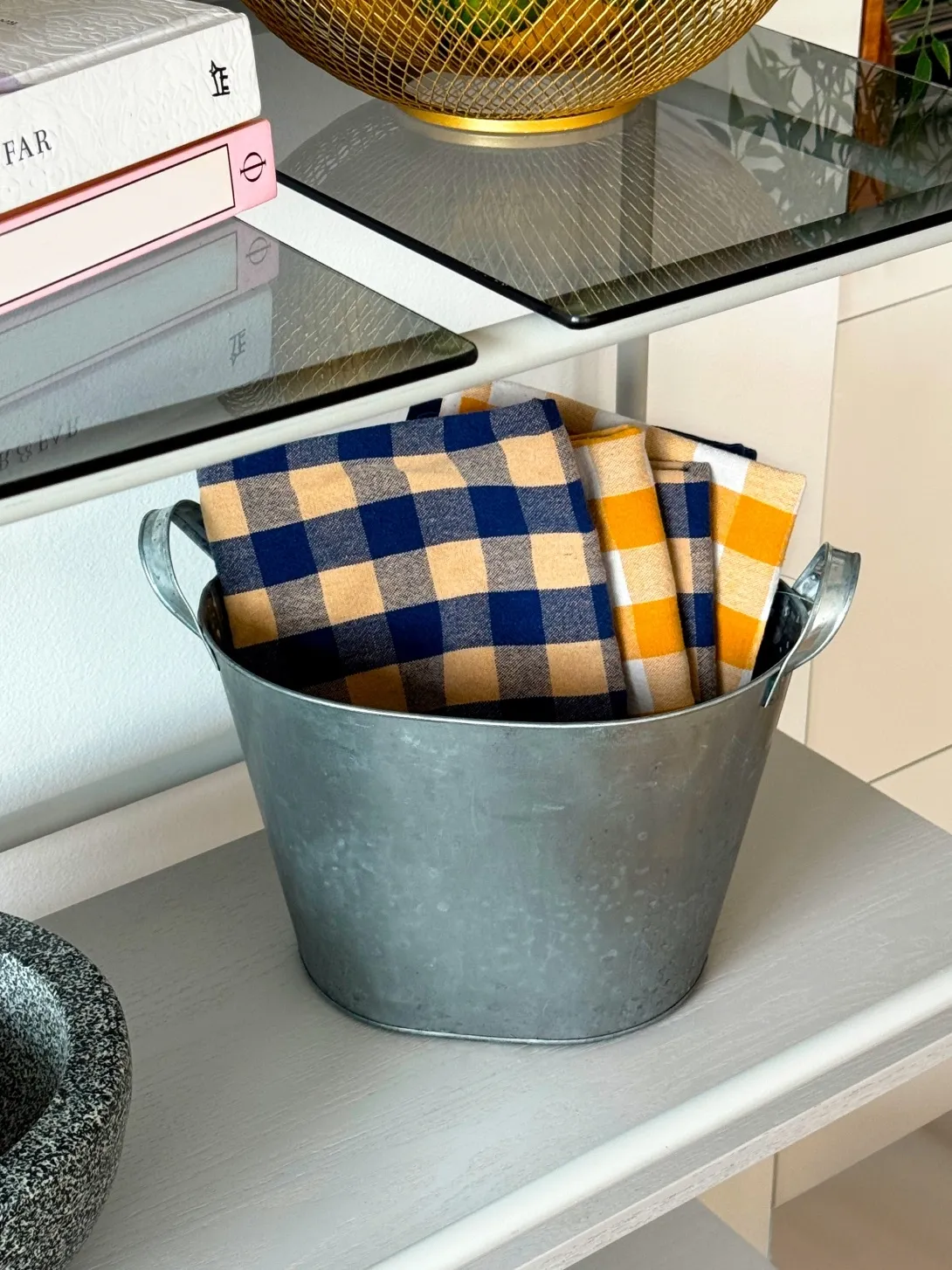 Plantebalje i zink, 25,5cm - Brondsholm