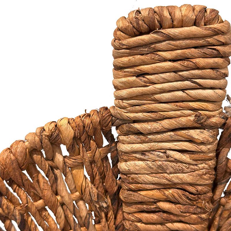 Bakke af bananflet i natur closeup