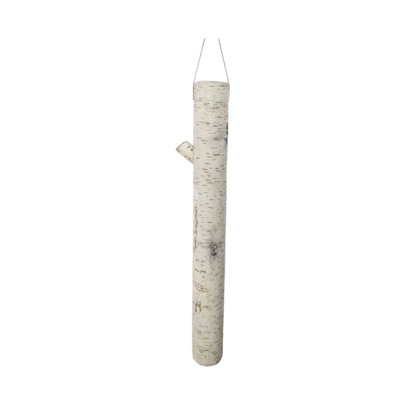 Birk-stamme med ophæng, 60cm, Ø8cm, styrofoam – Brøndsholm