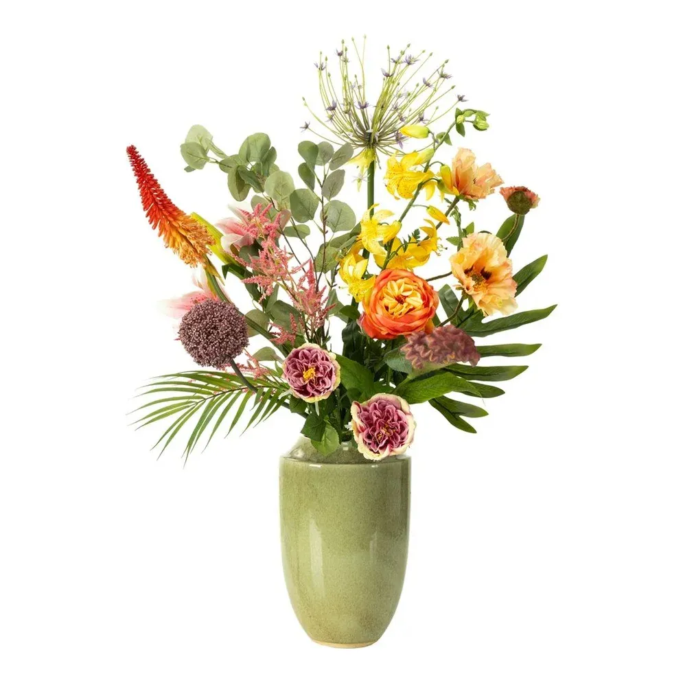 Stor kunstig blomsterbuket XL i flere farver - kunstig blomst – Brøndsholm