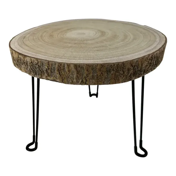 Bord, Ø 38-44cm, 35,5cm, bord – Brøndsholm