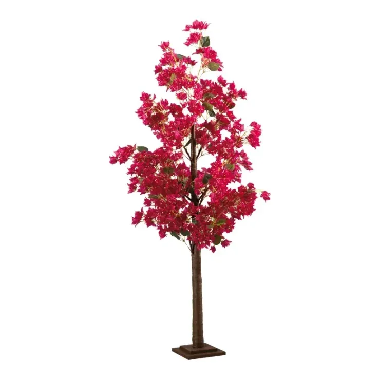 Bougainvillea træ, 160cm, pink, kunstig plante – Brøndsholm