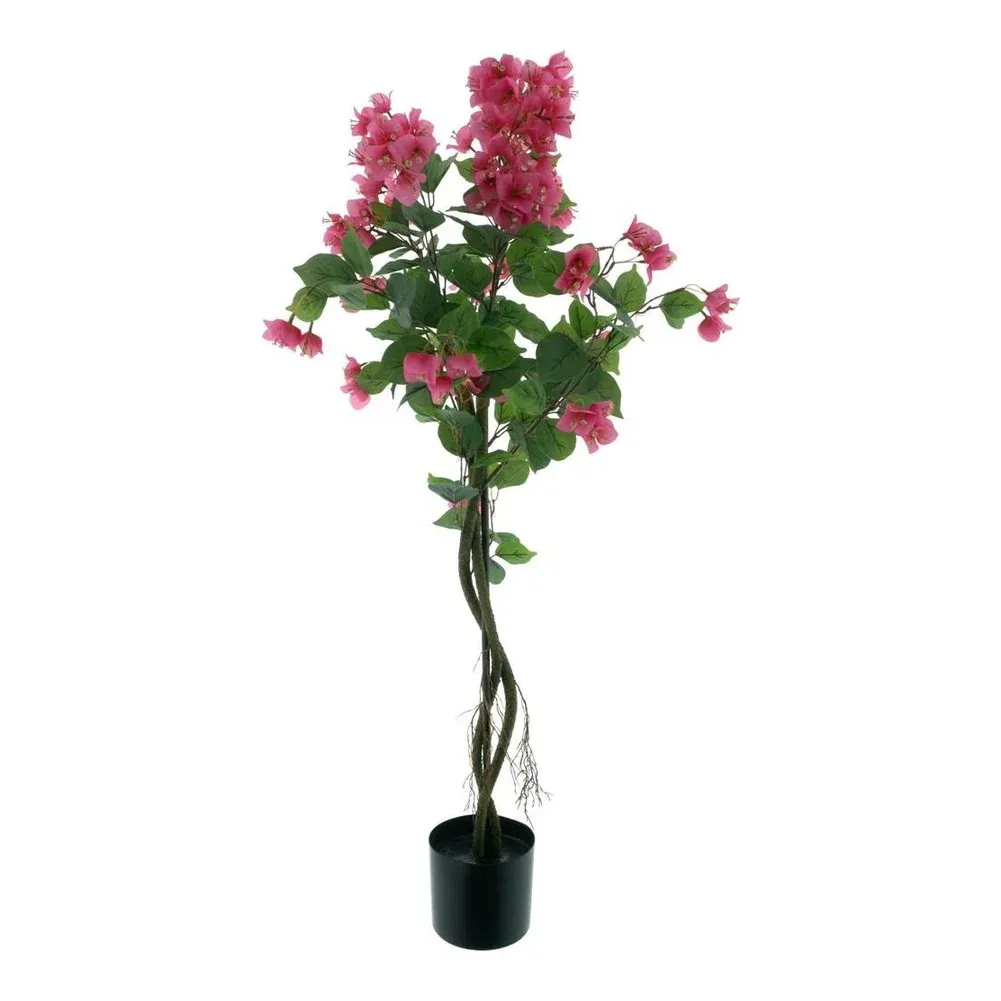 Bougainvillea træ i potte, 120cm, pink, kunstig plante – Brøndsholm