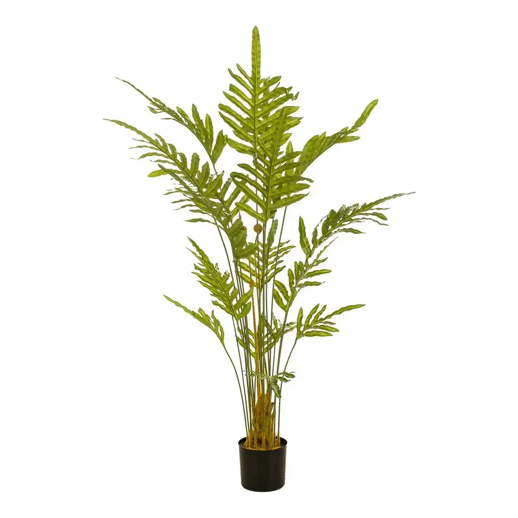 Bregne i potte, 150cm, grøn - kunstig plante – Brøndsholm