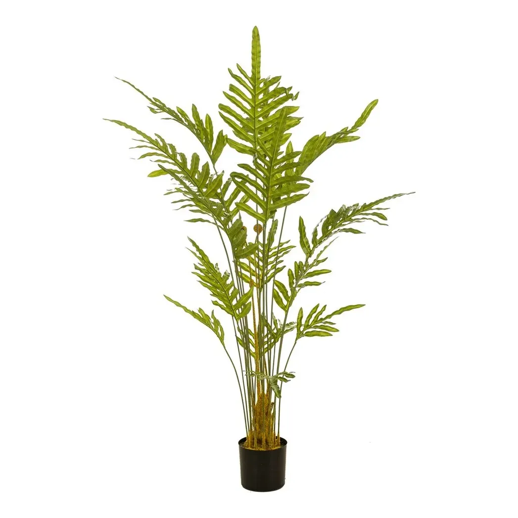Bregne i potte, 150cm, grøn - kunstig plante – Brøndsholm