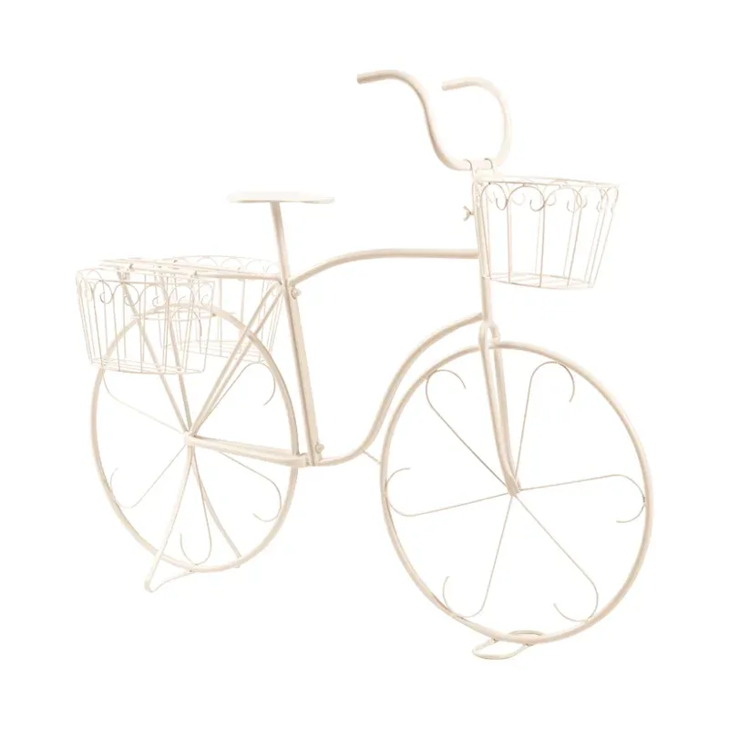 Cykel dekorationsfigur i metal, 113x42x85cm, 5-delt – Brøndsholm