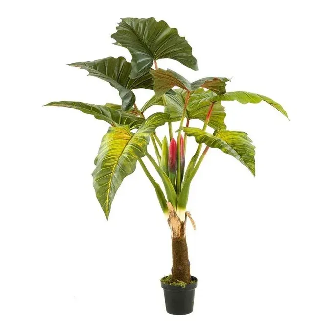 Kunstig Elefantøre Colocasia 160cm grøn – Brøndsholm