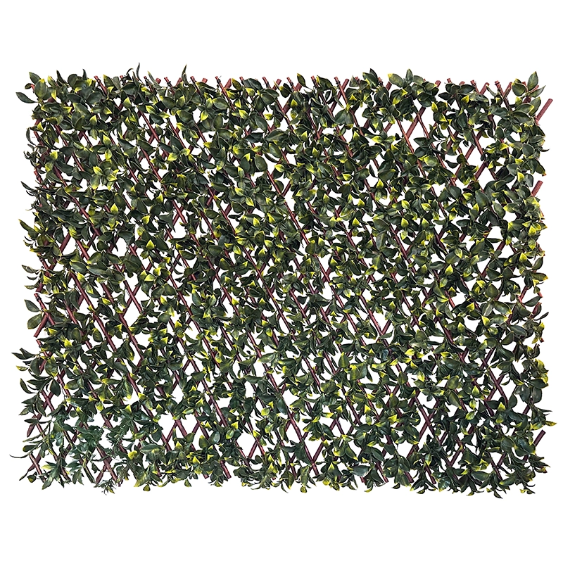 Espalier af kunstig plante af uv-beskyttet plast i grøn 90x180cm