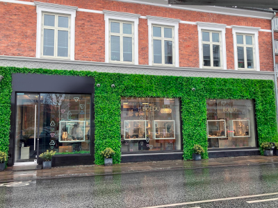 Brøndsholm - plantevæg