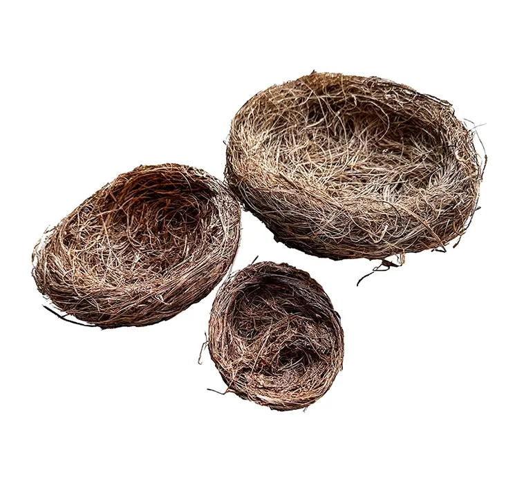 Fuglereder af naturmateriale 3 stk pr pakke