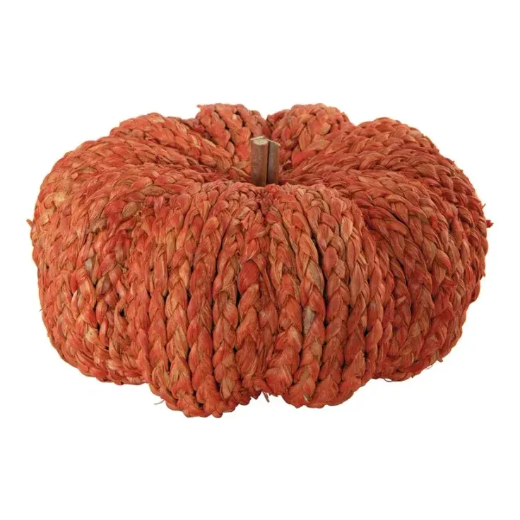 Græskar, 15x30x30cm, orange, dekoration – Brøndsholm
