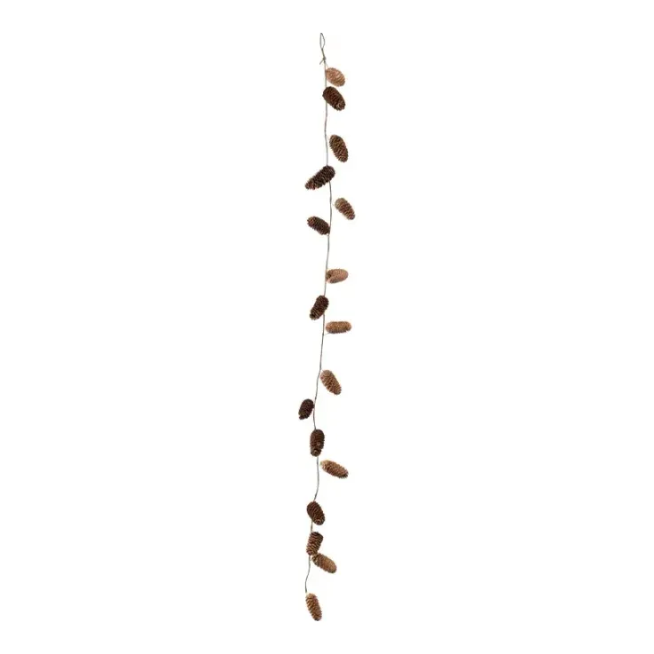 Grankogle-guirlande, 150cm, guirlande – Brøndsholm