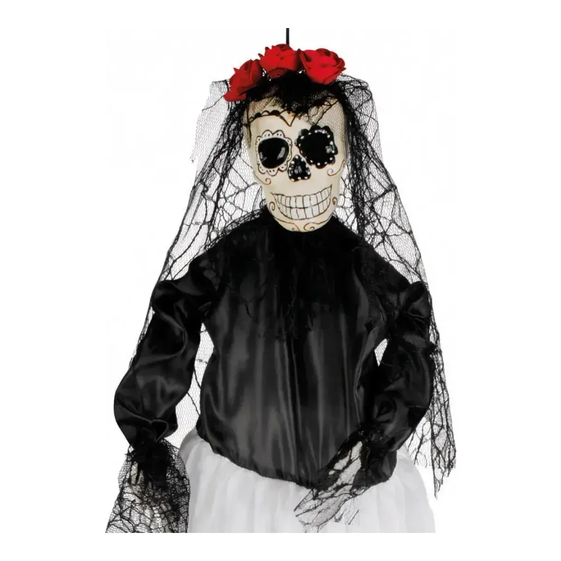 Brude skelet med ophæng kunstig Halloween pynt closeup