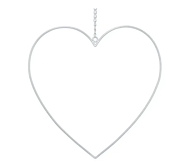 hjerte af metal med ophæng
