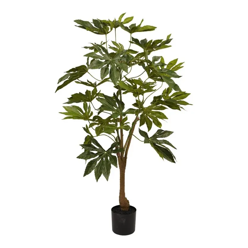 Japansk Aralia, 120cm, kunstig plante – Brøndsholm