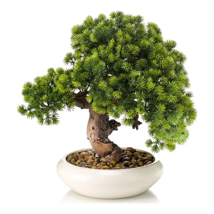 Japansk kryptomeria bonsai, 37cm, kunstig plante – Brøndsholm