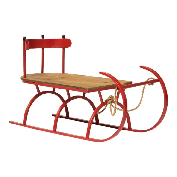 Julekane, 88x33x45 cm, metal/træ – Brøndsholm