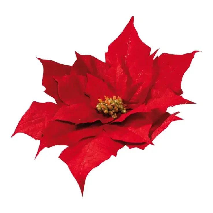 Julestjerne, Ø58cm, kunstig blomst – Brøndsholm