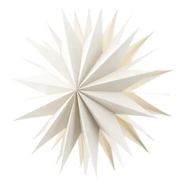 Julestjerne, Ø60cm, foldbar, julepynt – Brøndsholm