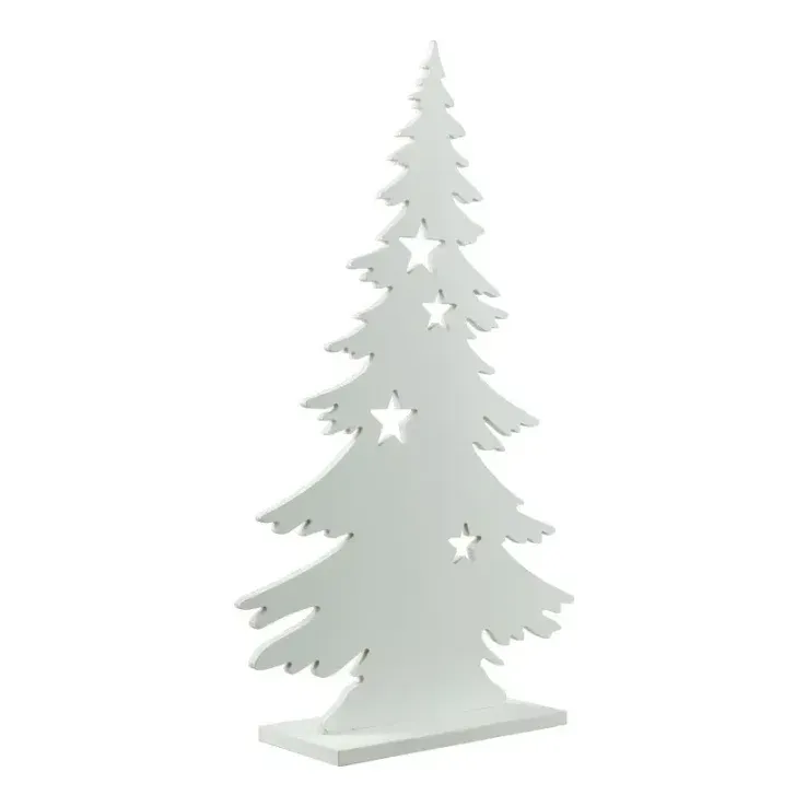 Juletræ med stjernemotiv, 60x37cm, kunstigt juletræ – Brøndsholm