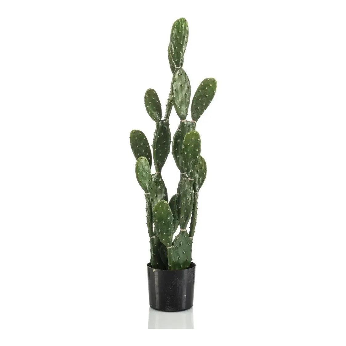Kaktus i potte, 100cm, grøn, kunstig plante - Brøndsholm