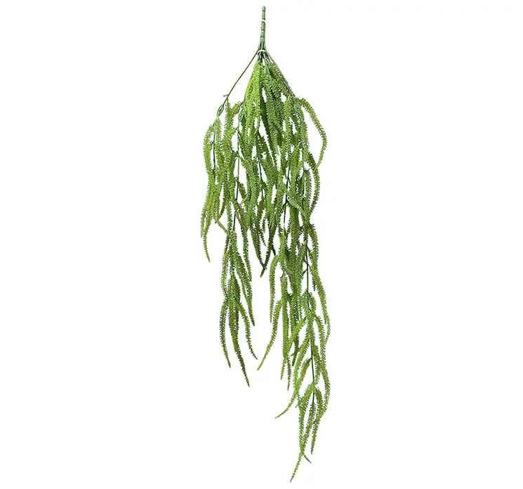 Amarant hænger kunstig plante af plast i grøn 80cm