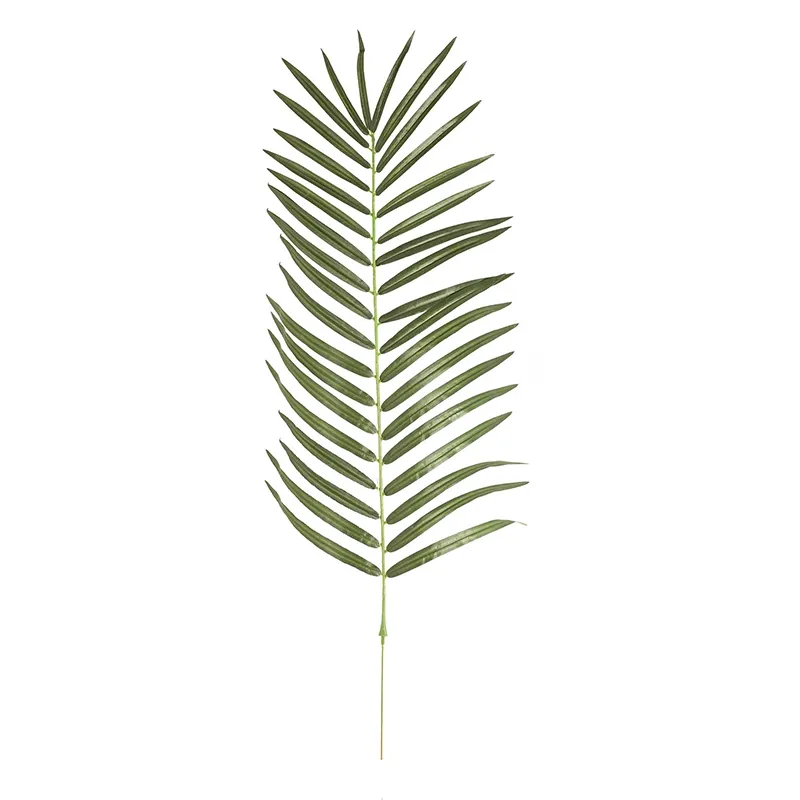 Kunstig palme blad af plast grøn