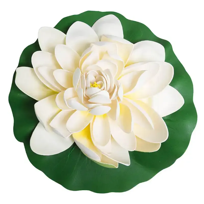 Kunstig åkande af skum i grøn og hvid