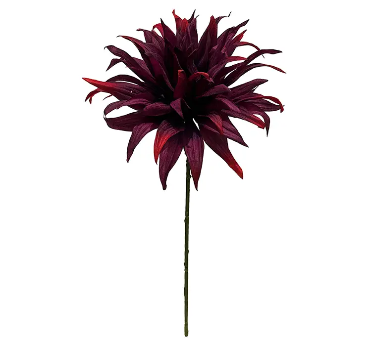 Dahlia også kaldet georgine kunstig blomst af plast i lilla