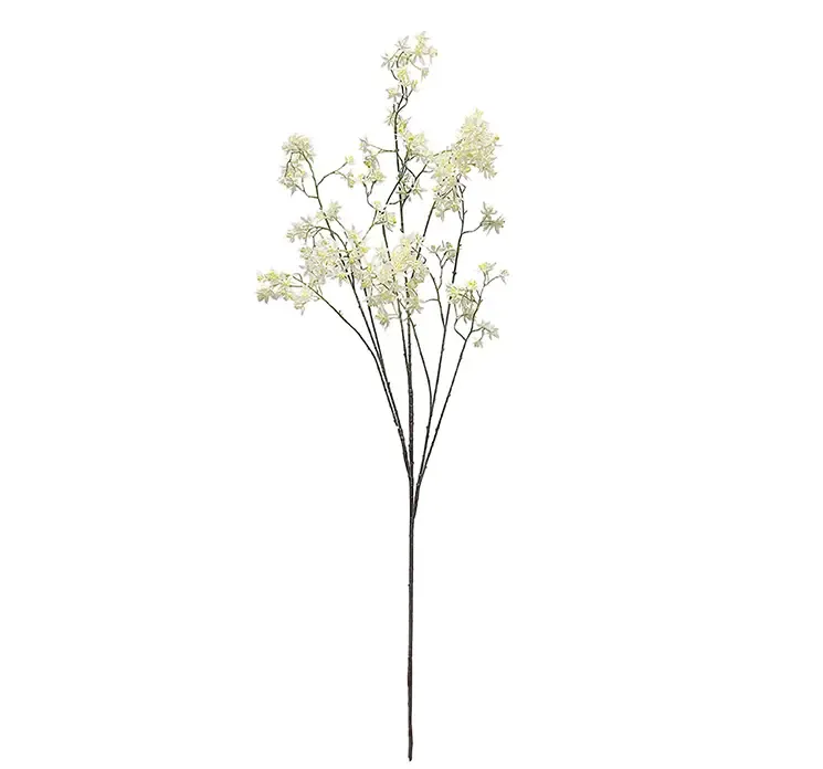 Kunstig jasmin blomstergren med hvide blomster af plast