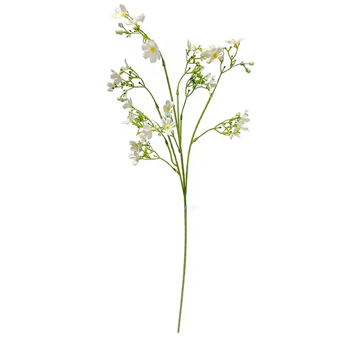 Kalanchoe blomst også kaldet brændende kærlighed i hvad af plast, kunstig blomst