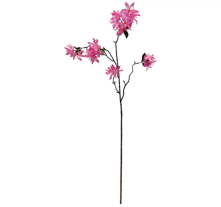 Klematis kunstig blomst af plast i pink