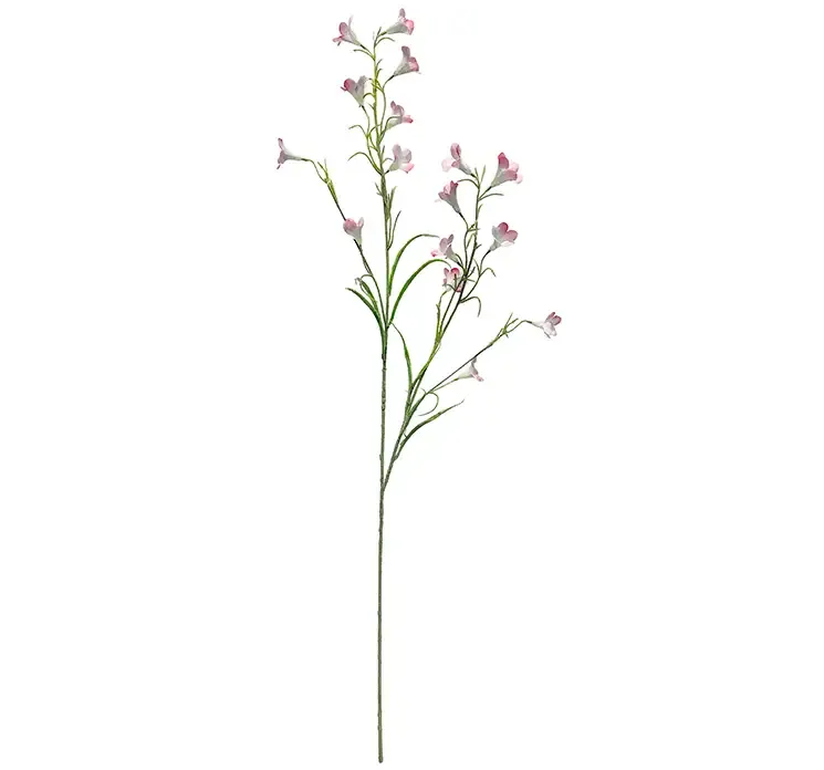 Kunstig stjerneklokke blomst også kaldet campanula af plast i pink