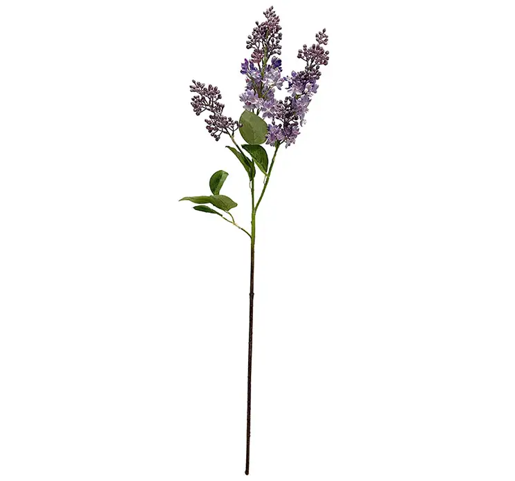 Syren kunstig blomst af plast i lavendel farvet