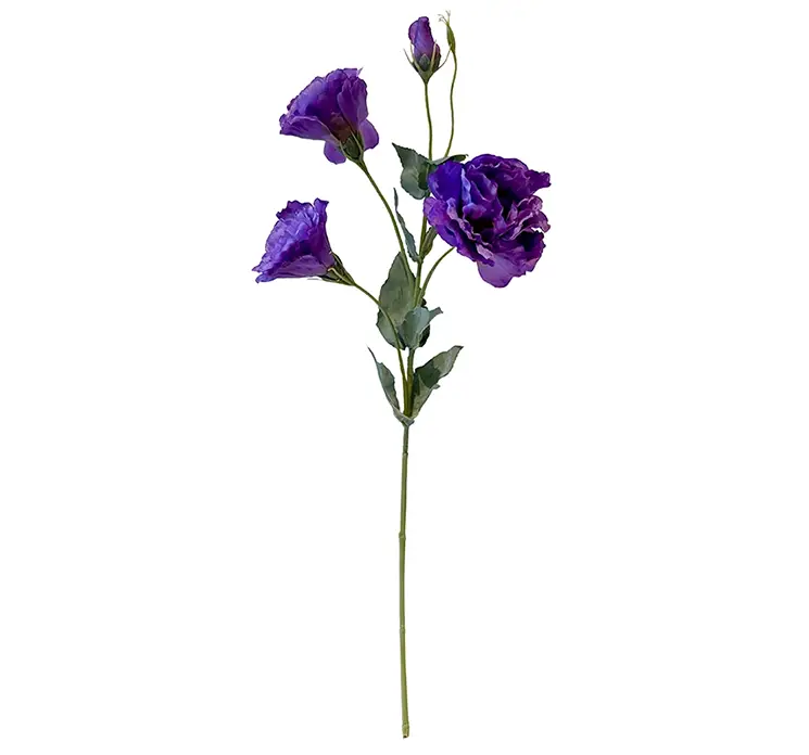 Texas klokke også kaldet eustoma praerieensian kunstig blomst af plast i lilla