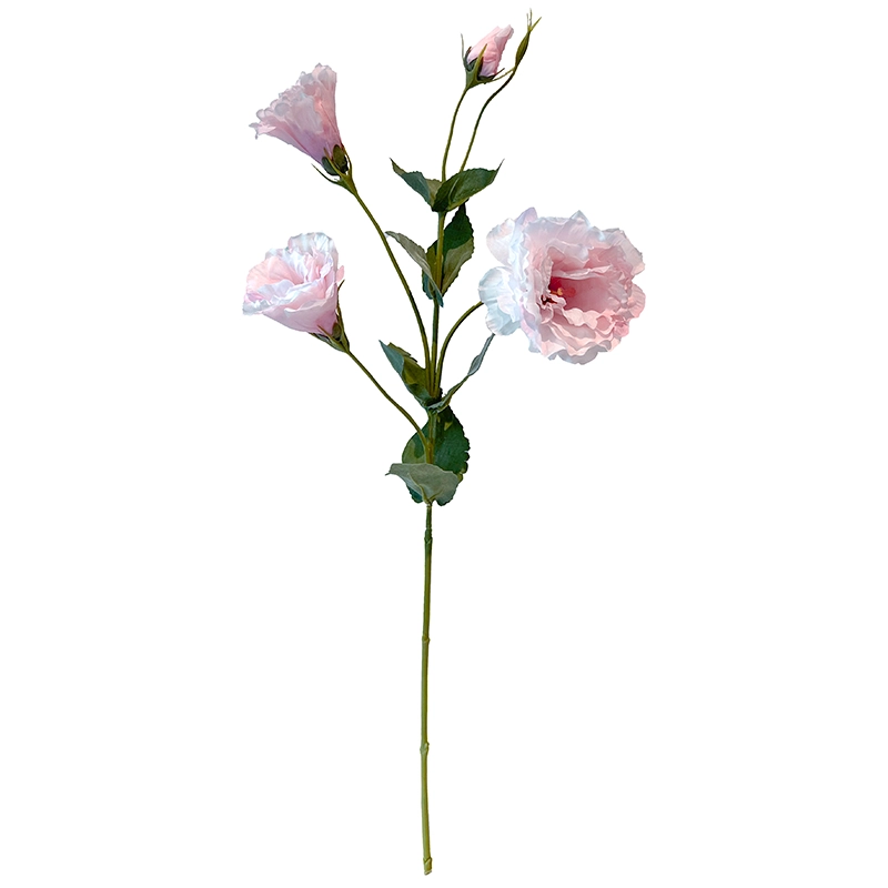 Texas klokke også kaldet eustoma praerieensian kunstig blomast  af plast i rosa