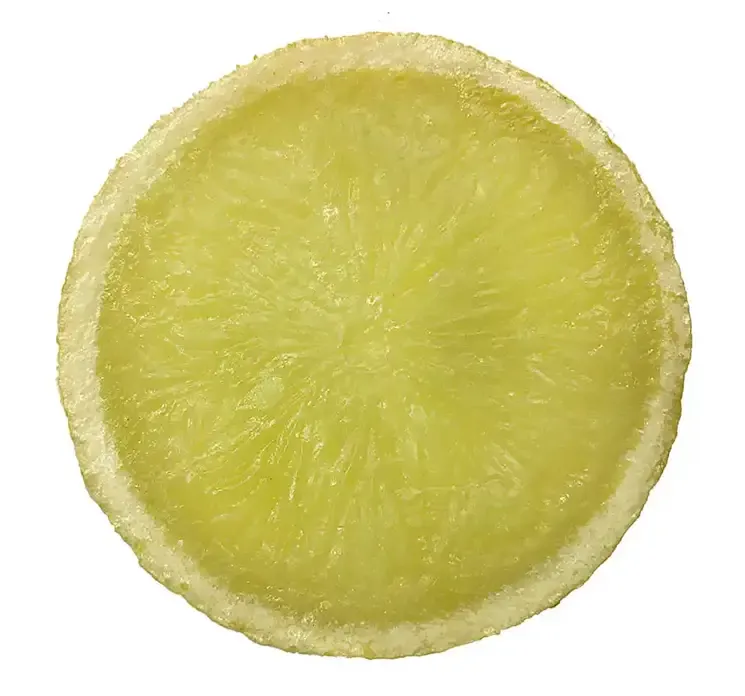 citronskive af plast single