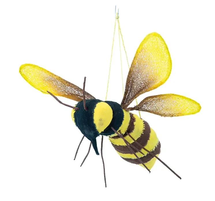 Kunstig bi med ophæng til dekoration