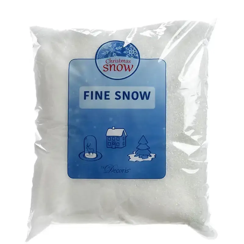 Kunstig fin sne til dekoration