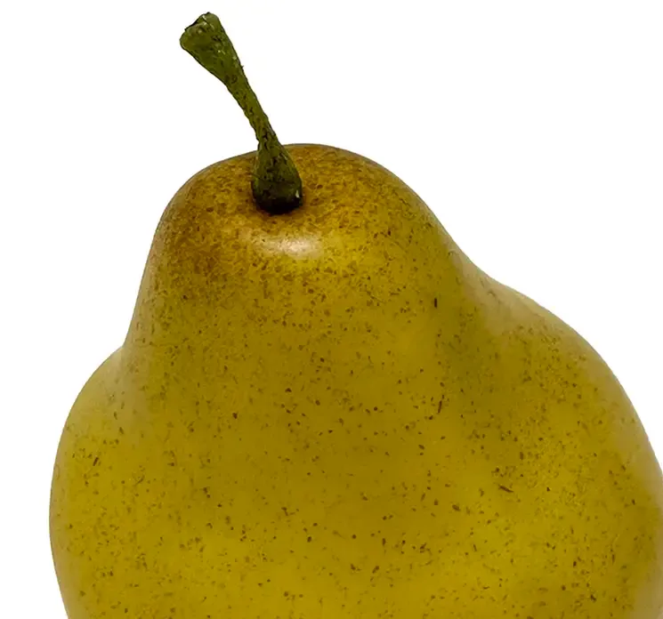 Kunstig naturtro grøn pære