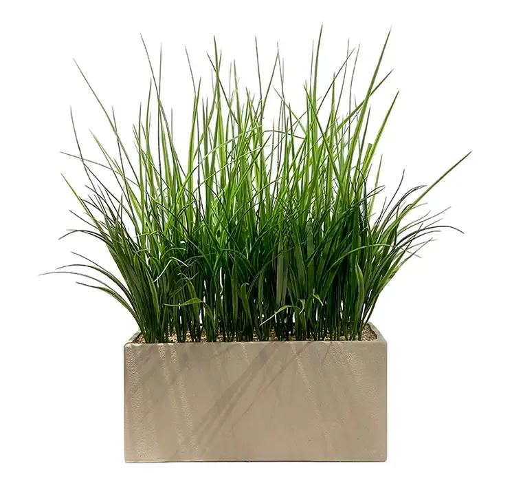 Kunstig græs i potte uv beskyttet