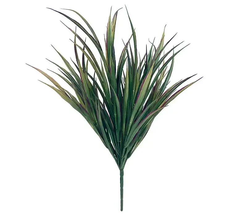 Græs bundt på stilk af plast uv-beskyttet