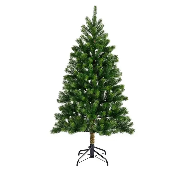 Grantræ Kenmore kunstig af brandhæmmede plast i grøn 150cm