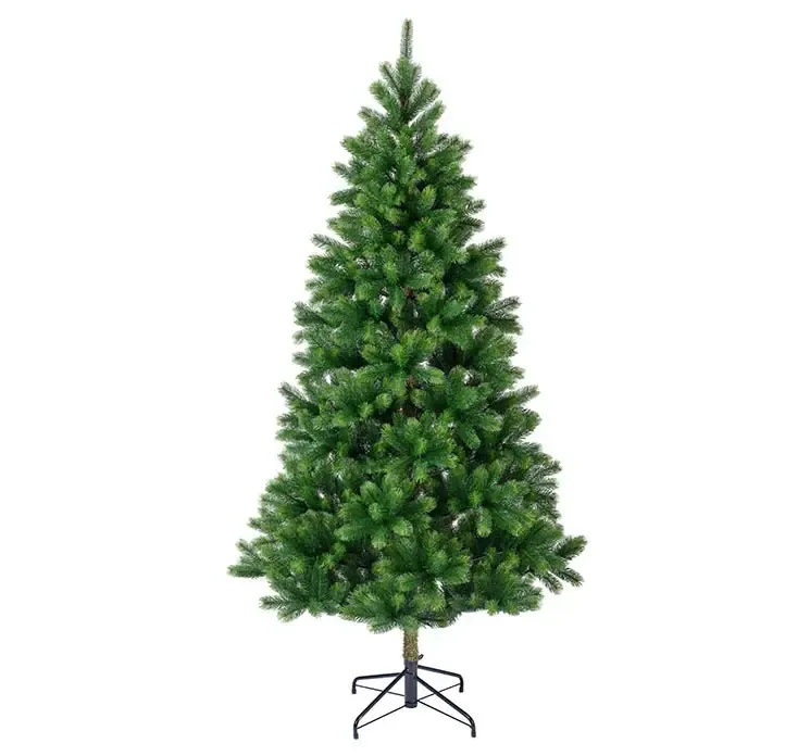 Grantræ Kenmore kunstig af brandhæmmede plast i grøn 210cm