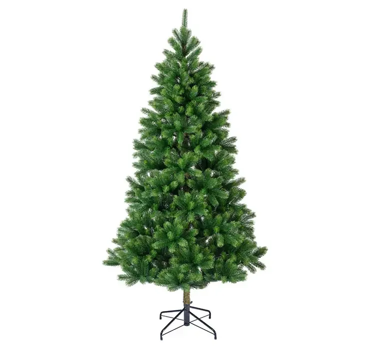 Grantræ Kenmore kunstig af brandhæmmede plast i grøn 240cm