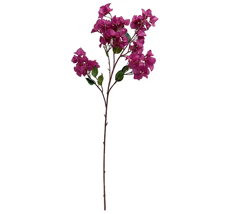 Bourgainvillea kunstig blomster gren af plast i lilla