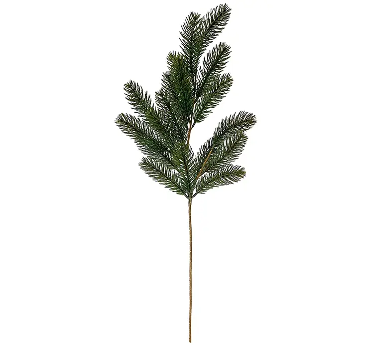 Gren kunstig gran af plast i grøn nisse model 60cm