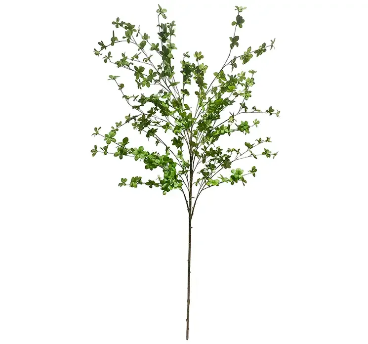 Kunstige tropaeolum speciosum gren i grøn af plast