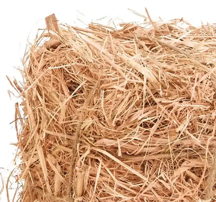 Kunstig halmballe til dekoration af styropor og strå